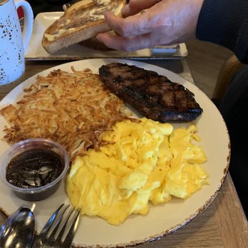 Fairway Cafe - New York steak well done - New American Near Me - San Jacinto, California