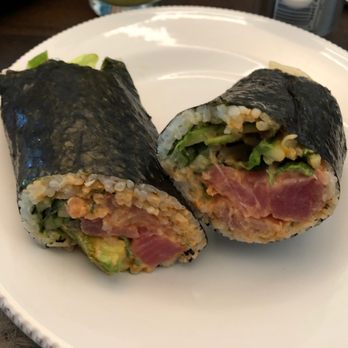 World Wrapps - Spicy tuna wrap... like a delicious and gigantic hand roll!! - Wraps Near Me - Corte Madera, California World Wrapps - Spicy tuna wrap... like a delicious and gigantic hand roll!! - Wraps Near Me - Corte Madera, California
