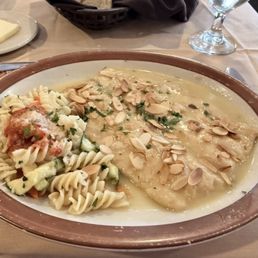 Trout almondine