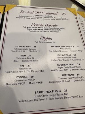 Menu photo 3 Robusto's Cigar Bar & Bistro Dearborn, MI Menu photo 3 Robusto's Cigar Bar & Bistro Dearborn, MI
