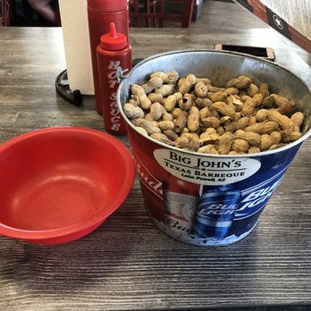 Big John's Texas BBQ - Bucket of peanuts - Barbeque Near Me - Page, Arizona Big John's Texas BBQ - Bucket of peanuts - Barbeque Near Me - Page, Arizona