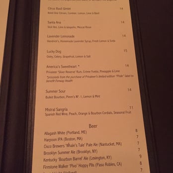 Mistral - Cocktail menu - French Near Me - Boston, Massachusetts Mistral - Cocktail menu - French Near Me - Boston, Massachusetts