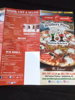 Menu photo 5 Brother's Pizza Saddle Brook, NJ