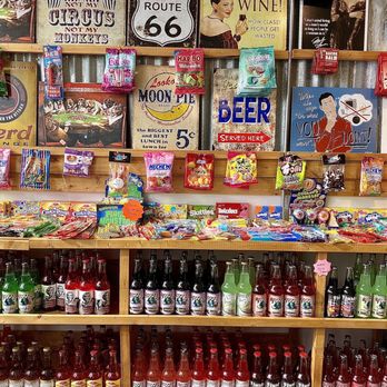 Rocket Fizz - Wall of treats. - Candy Stores Near Me - Edmonton, Alberta