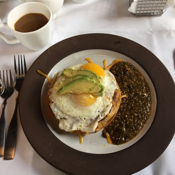 Nouveau Monde - Fantastic Huevos Rancheros! The tomatillo salsa is exceptional. - New American Near Me - Sandy Hook, Connecticut Nouveau Monde - Fantastic Huevos Rancheros! The tomatillo salsa is exceptional. - New American Near Me - Sandy Hook, Connecticut