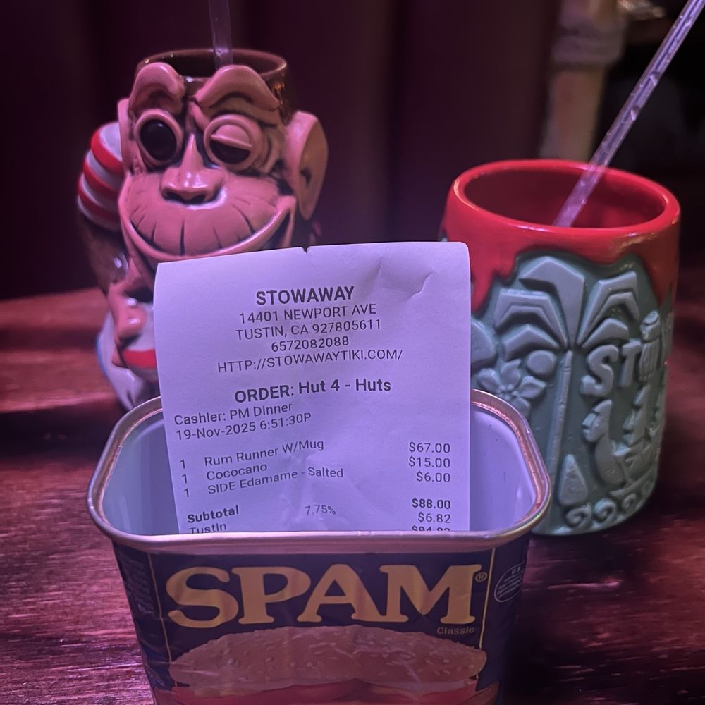 Stowaway - Tiki Bars Near Me - Tustin, California