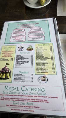 Menu photo 1 Regal Kosher Deli & Caterers Plainview, NY Menu photo 1 Regal Kosher Deli & Caterers Plainview, NY