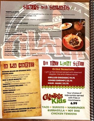 Menu photo 3 Cilantro’s Mexican Cuisine Covington, LA