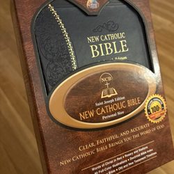Books-A-Million - 31 October 2025 - a new Catholic Bible that I bought as a gift for a friend's birthday