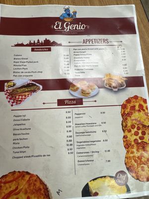 Menu photo 5 El Genio Pizzería Cubana Windcrest, TX Menu photo 5 El Genio Pizzería Cubana Windcrest, TX