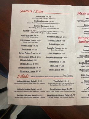 Menu photo 1 Bobs of Mankato Mankato, KS
