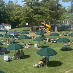 Flourtown Swim Club - Seating and playground