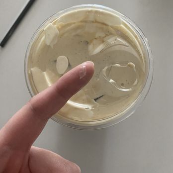 Goodthing Coffee - Found a piece of plastic that came from the lid - Coffee & Tea Near Me - Burlingame, California