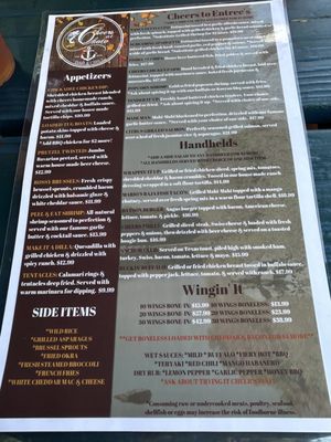 Menu photo 4 Cheers At Choto Knox County, TN