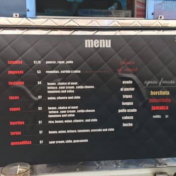 The Curbside Kitchen - Menu - Food Trucks Near Me