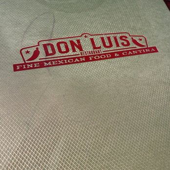 Don Luis - Menu - October 2023 - Mexican Near Me - Centreville, Virginia