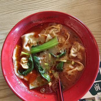 Dumpling Empire - Strange flavor dumpling soup, savory broth with a hint of ginger and it's an absolute favorite. - Dim Sum Near Me - Omaha, Nebraska