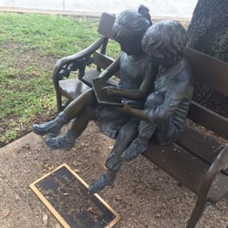Richardson Independent School District - Beautiful statue outside building