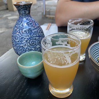 Beat Mazesoba - Carafe of sake + beer - Ramen Near Me - Flushing, New York Beat Mazesoba - Carafe of sake + beer - Ramen Near Me - Flushing, New York