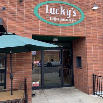 Lucky’s Coffee Roasters - Front entrance (Sep 2023) - Coffee Roasteries Near Me - Upland, California