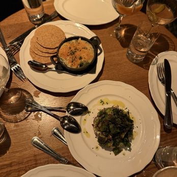 Nightly's - Spinach artichoke dip, twice the salad - American Near Me - New York, New York Nightly's - Spinach artichoke dip, twice the salad - American Near Me - New York, New York