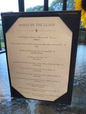 Menu photo 1 The Grill Room Highlands, NC