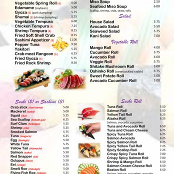 Sushihanna - Menu Page 1 - Sushi Bars Near Me - Lewisburg, Pennsylvania Sushihanna - Menu Page 1 - Sushi Bars Near Me - Lewisburg, Pennsylvania