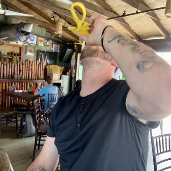 Duffy's Love Shack - Voo doo, you doo shot in plastic alligator - Music Venues Near Me - St. Thomas, Virgin Islands