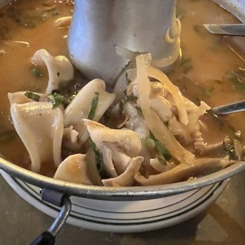 Soothr - 1. Tom Yum Seafood Soup Not your normal soup. Tons of seafood. - Thai Near Me - New York, New York