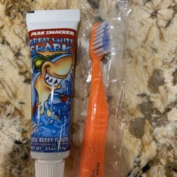Azrak Alan, DDS - Park Slope Pediatric Dental - Tooth brush and paste