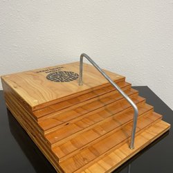 Kickflip Skate Co. - Fingerboard Stairset and Rail in the shop.