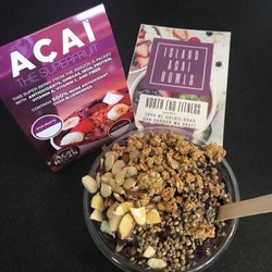 Island Acai & Smoothie Bar - Vegan, organic, gluten free and more! Once you try one, you'll love them forever! Healthy options!