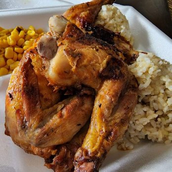 Koala Moa - Brown rice with 1/2 pc chicken and corn. - Chicken Shop Near Me - Honolulu, Hawaii