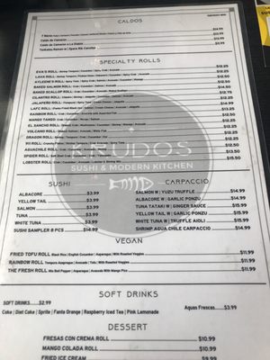 Menu photo 7 Krudos Sushi & Modern Kitchen Maywood, CA Menu photo 7 Krudos Sushi & Modern Kitchen Maywood, CA