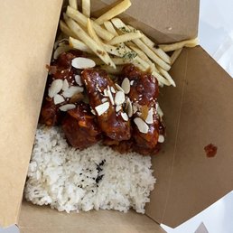 Meal Deal with Jumbo Wings and red sauce