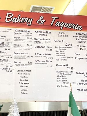 Menu photo 2 Iniguez Bakery & Deli Los Banos, CA Menu photo 2 Iniguez Bakery & Deli Los Banos, CA