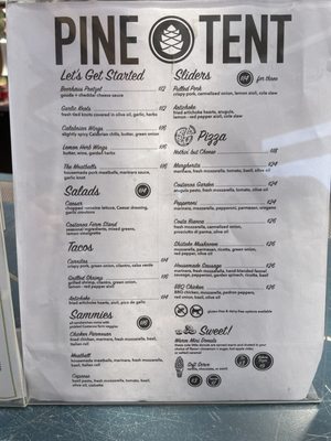 Menu photo 1 Pine Tent BBQ & Brew Pescadero, CA Menu photo 1 Pine Tent BBQ & Brew Pescadero, CA