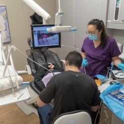 Inglewood Family Dental - Dr. Arash With A Patient