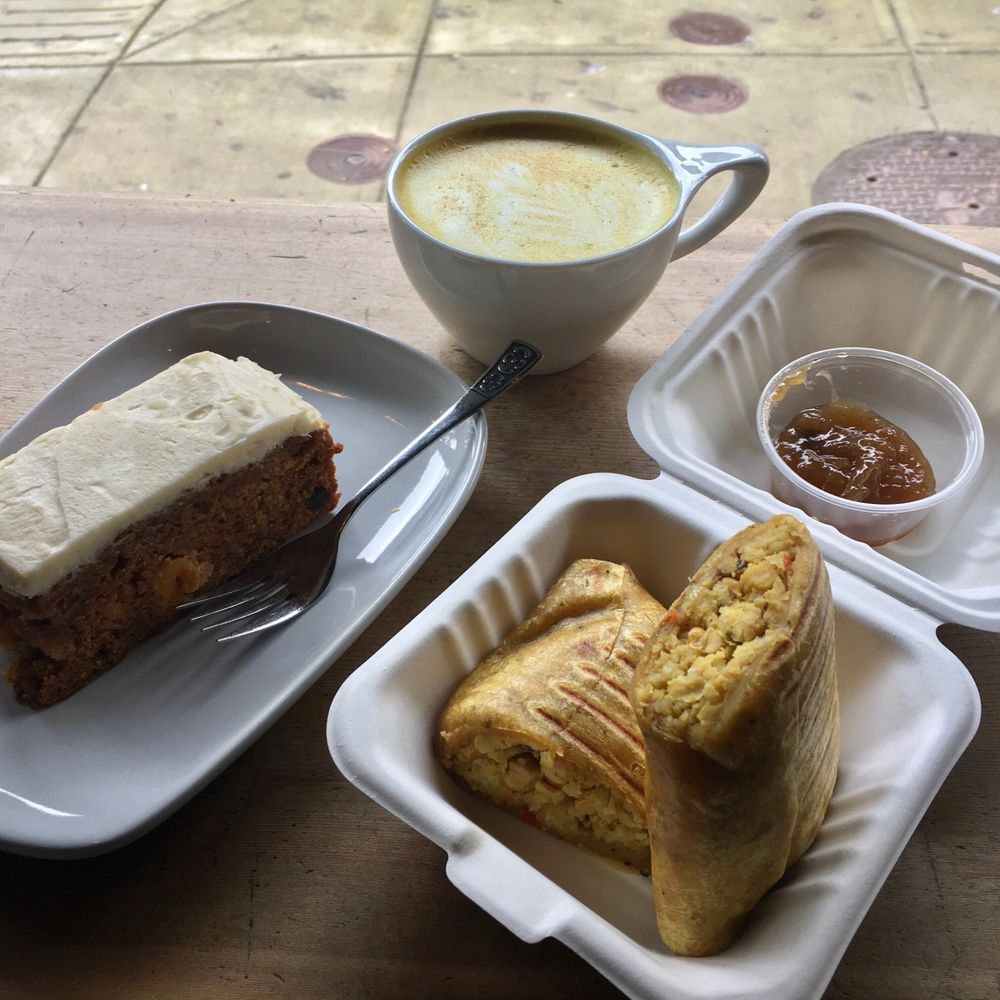 Deep Cove Caf/EH - Chickpea Masala Wrap, Carrot Cake, Turmeric Latte - Coffee & Tea Near Me - North Vancouver, British Columbia Deep Cove Caf/EH - Chickpea Masala Wrap, Carrot Cake, Turmeric Latte - Coffee & Tea Near Me - North Vancouver, British Columbia