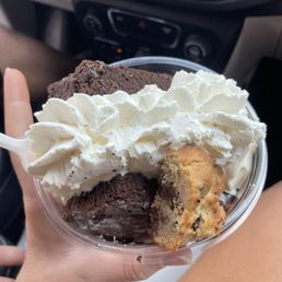 Brownie Sundae  Added Nancy b's cookies