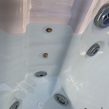 Aqua Living Factory Outlets - the two light covers were not attached correctly and are leaking, causing damage on the interior of the hot tub. - Hot Tub & Pool Near Me - Richmond, Virginia Aqua Living Factory Outlets - the two light covers were not attached correctly and are leaking, causing damage on the interior of the hot tub. - Hot Tub & Pool Near Me - Richmond, Virginia