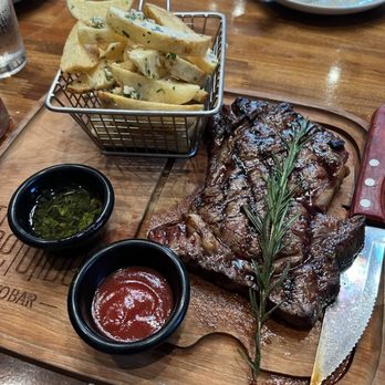 The Olive Restobar - Grilled Ribeye Steak 16 oz. - Mediterranean Near Me - Downey, California The Olive Restobar - Grilled Ribeye Steak 16 oz. - Mediterranean Near Me - Downey, California