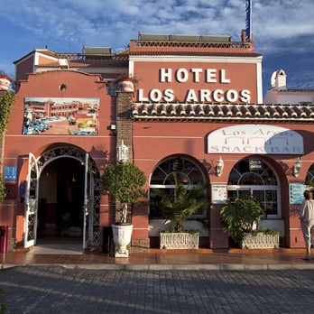 Hotel Los Arcos - Entrance of the Hotel - Hotels Near Me - Nerja, Massachusetts