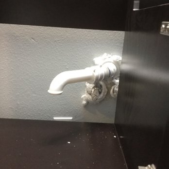 Dragon Plumbing Inc - Water valve obscured by the new cabinet. - Plumbing Near Me - Apopka, Florida