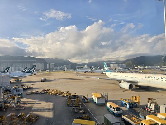 Hong Kong International Airport by null