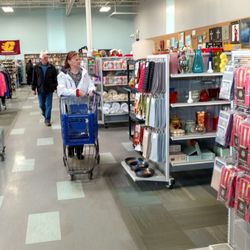 Goodwill Store - Wide isles for easy navigation