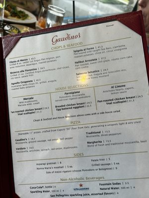 Menu photo 4 Gaudino's St Clair Shores, MI Menu photo 4 Gaudino's St Clair Shores, MI