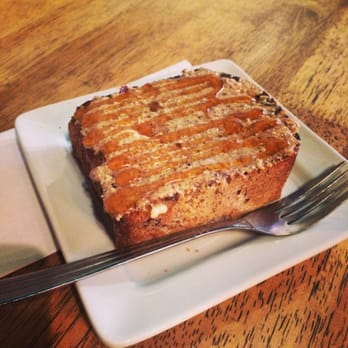 Black Dog Coffeehouse - Fresh baked organic cranberry walnut bread, toasted with almond butter, honey drizzle, & sprinkle of salt. It's a must try! - Coffee & Tea Near Me - Lenexa, Kansas Black Dog Coffeehouse - Fresh baked organic cranberry walnut bread, toasted with almond butter, honey drizzle, & sprinkle of salt. It's a must try! - Coffee & Tea Near Me - Lenexa, Kansas