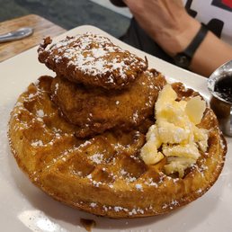 Nashville Hot Chicken & Sweet Potato Waffles Nashville Hot Chicken & Sweet Potato Waffles