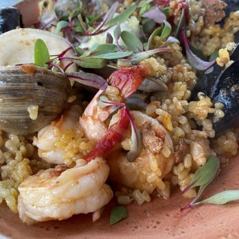 Rappahannock - Close up of paella - Bars Near Me - Richmond, Virginia